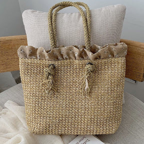 Veala | Geweven draagtas - Zomertas - - Beach bag - Pantino