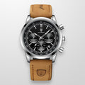 Reloj para Hombre Marrón / Plata - LuminousWatch - Lujo para