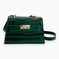 Borsa a Mano Elegante Donna Nera - Funky Versatile Urban - Pelle PU