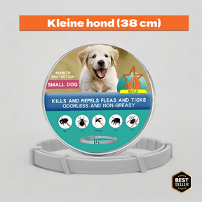 FleaFlex™ | 8 Maanden Teken- en Vlooienbescherming - Kleine hond (38cm) - - Pantino