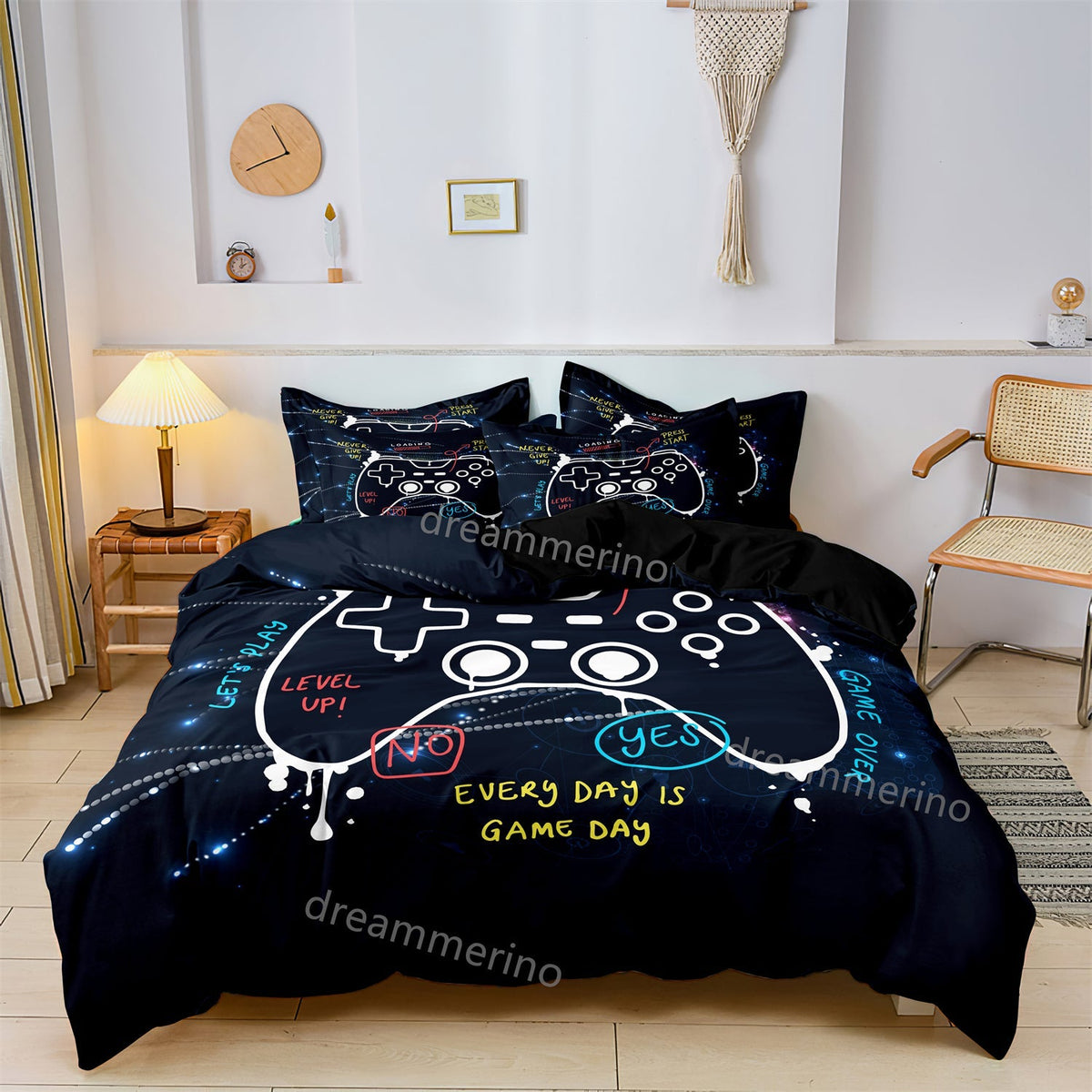 Cool Covers - Gaming kinderdekbed set Spelcontroller Dekbedovertrek Beddengoed Set - - Home & Garden - Pantino