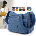 Borsa a Spalla Donna Blu in Pelle - Design Classico & Lussuoso