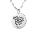 PawPrint Charm - srebrny