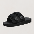 Sandali Platform Unisex Neri - Cinghie Regolabili