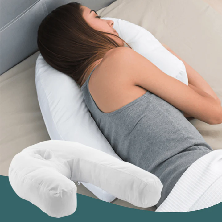 SleepPro | Orthopedisch zijslaper kussen | Hypoallergeen materiaal - - Pillows - Pantino