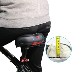 Ridden - Perfect fietszadel - extra zacht & comfortabel, inclusief reflector - - Bicycle Saddle Pads & Seat Covers - Pantino