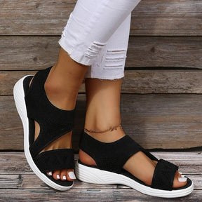 Maud | Stijlvolle Orthopedische Sandalen - Perfect voor Dames die Comfort en Gezondheid Willen - Zwart - Maud | Stijlvolle Orthopedische Sandalen - Perfect voor Dames die Comfort en Gezondheid Willen - € - Pantino