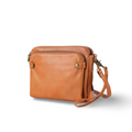 Bolso de Hombro de Cuero PU - Marrón