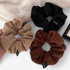 Jiyoo | Gebreide Wollen Scrunchie - - Jiyoo | Gebreide Wollen Scrunchie - €25 - Pantinoshop