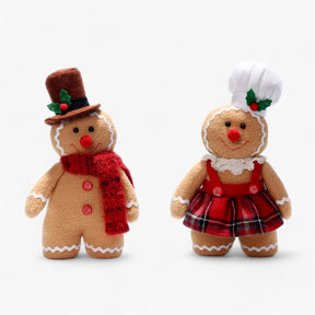 Noël | Peperkoek Dwergpop Ornament - 2PCS 30X17X5 - Noël | Peperkoek Dwergpop Ornament - €25 - Pantinoshop