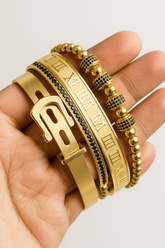 accessories : Titanium Armband Set in van Pantino