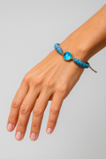 Armband Blauw - Hypnotising Opaal