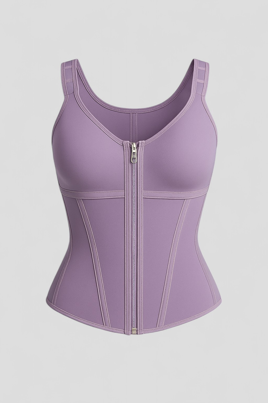 Formende damekorsette - slankende bustier med høj talje, sort S-XL