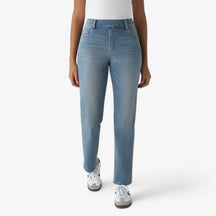(pinterest) Nina | Broek met hoge taille - Rekbaar & Comfortabel - € : Nina | Broek met hoge taille - Rekbaar & Comfortabel in Cedar Blauw Denim (Nog 5 stuks beschikbaar) van Pantinoshop