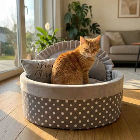 Pet Bed : Milo Dot | Warm en comfortabel wintermatras voor huisdieren in van Pantino