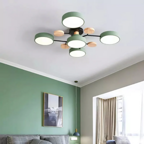 Ronde LED plafondlamp, voor verlichting Hout – Premium Kwaliteit