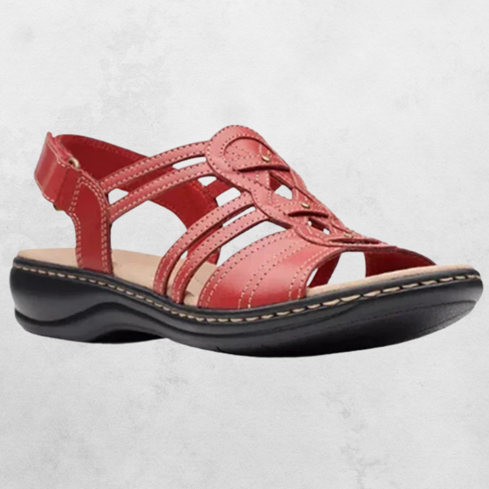 Annelot™- Elegante & Ondersteunende sandalen - Rood - - Pantino