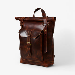 Saddleback | Bruine Roll-Top Rugzak - €25 : Saddleback | Bruine Roll-Top Rugzak in van Pantinoshop