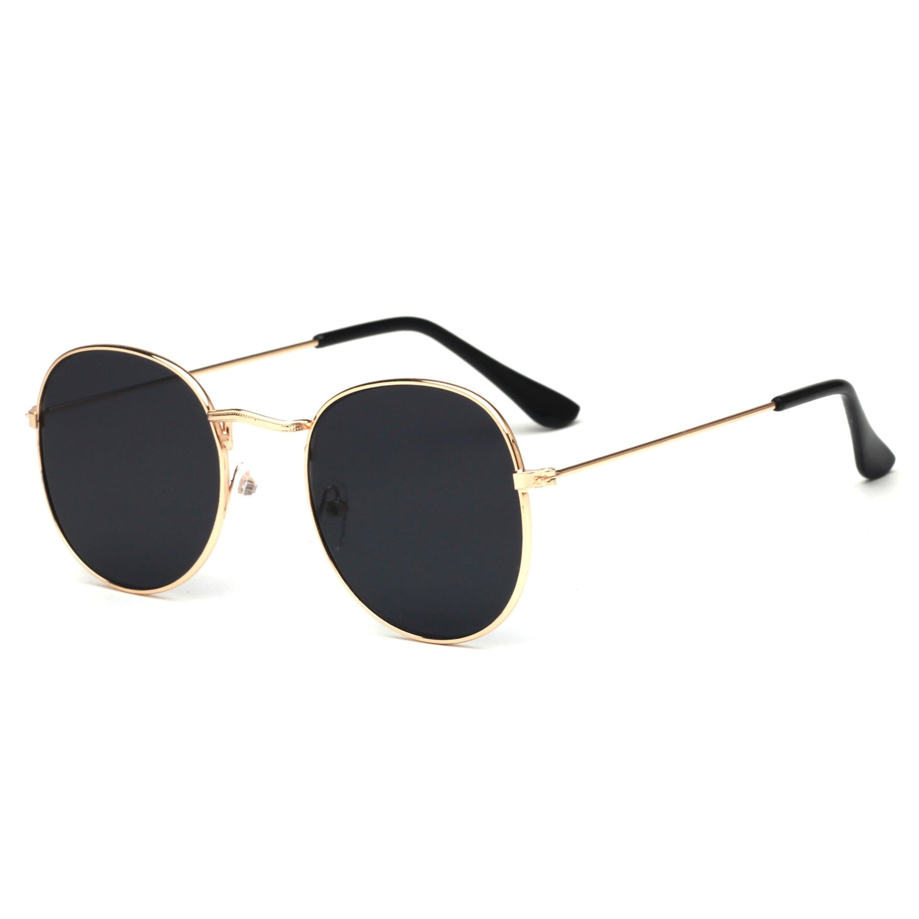 Veala | Modieuze metalen zonnebril - Gouden as - Sunglasses - Pantino