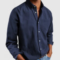 Camicia da Uomo in Cotone - Confortevole, Traspirante e Elegante - Vari Colori e Taglie