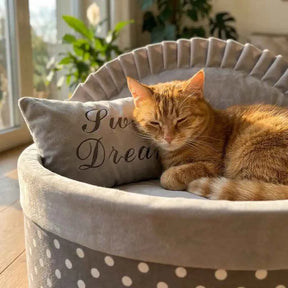 Pet Bed : Milo Dot | Warm en comfortabel wintermatras voor huisdieren in van Pantino