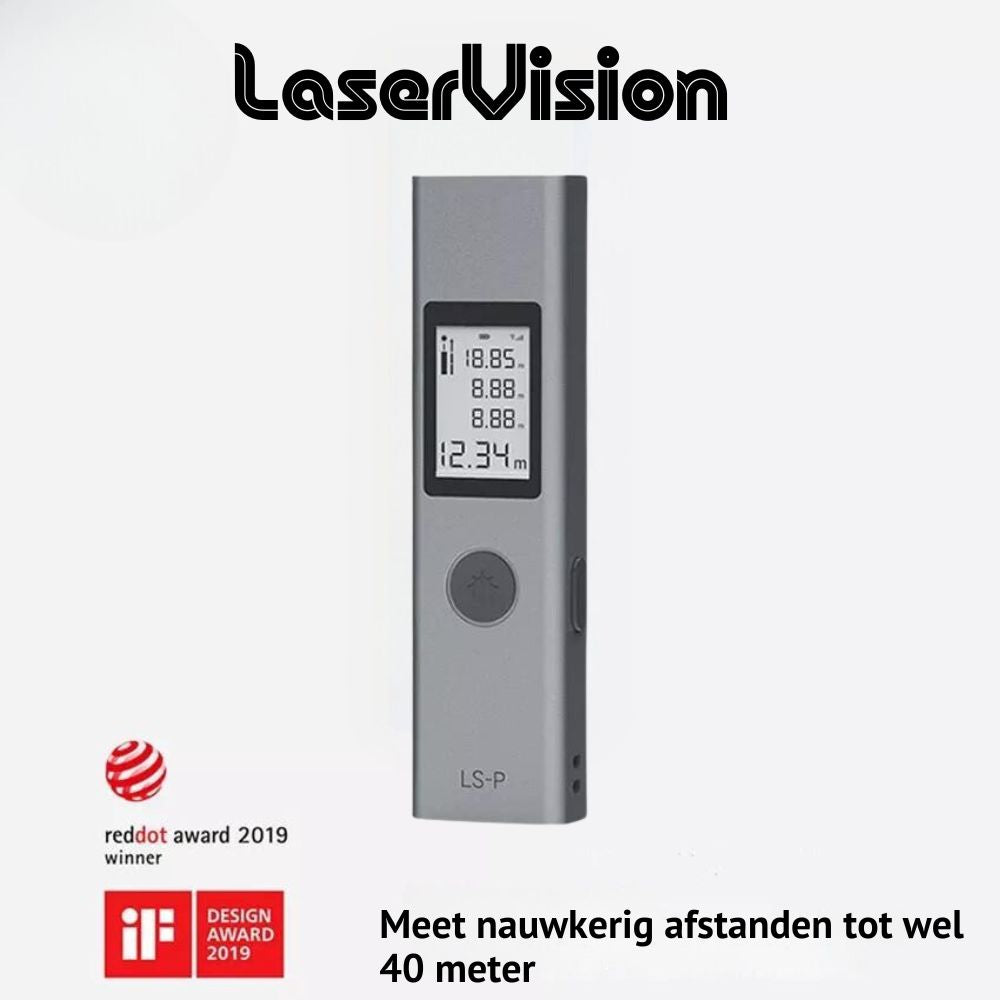 LaserVision - Zeer nauwkeurige laserafstandsmeter - 40M variant - - Pantino