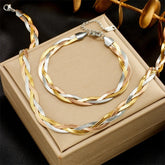 ACCESSOIRES : Geneva | The Geneva Bling Set – Tijdloze Glamour voor Elke Gelegenheid in GOUD ROZE ZILVER van Pantino