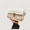 Borsa a mano da donna Nera - Stile Elegante - Pelle Sintetica