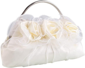 Elara - Elegante clutch met bloemenapplicaties - - Accessoires - Pantino