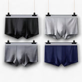 Evan | Ademende Boxershorts - Sexy en Comfortabel - €25 : Evan | Ademende Boxershorts - Sexy en Comfortabel in Zwart - lichtgrijs - donkergrijs - blauw van Pantino