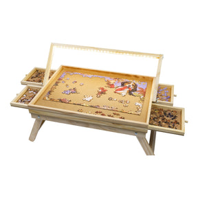 GlowQuest Puzzeltafel - 500 Stukjes - - Pantino