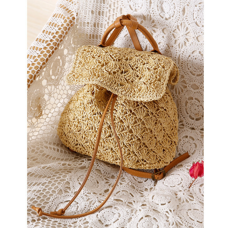 Veala | Strandvakantie rieten tas -Coastal Companion - - Beach bag - Pantino