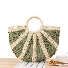 Veala | Handgemaakte rotan tas - Shore Chic - 2 - Beach bag - Pantino