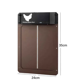 Automatische Solar Deur PRO+ voor Kippenhok - Lichtsensoren & Slimme Timer