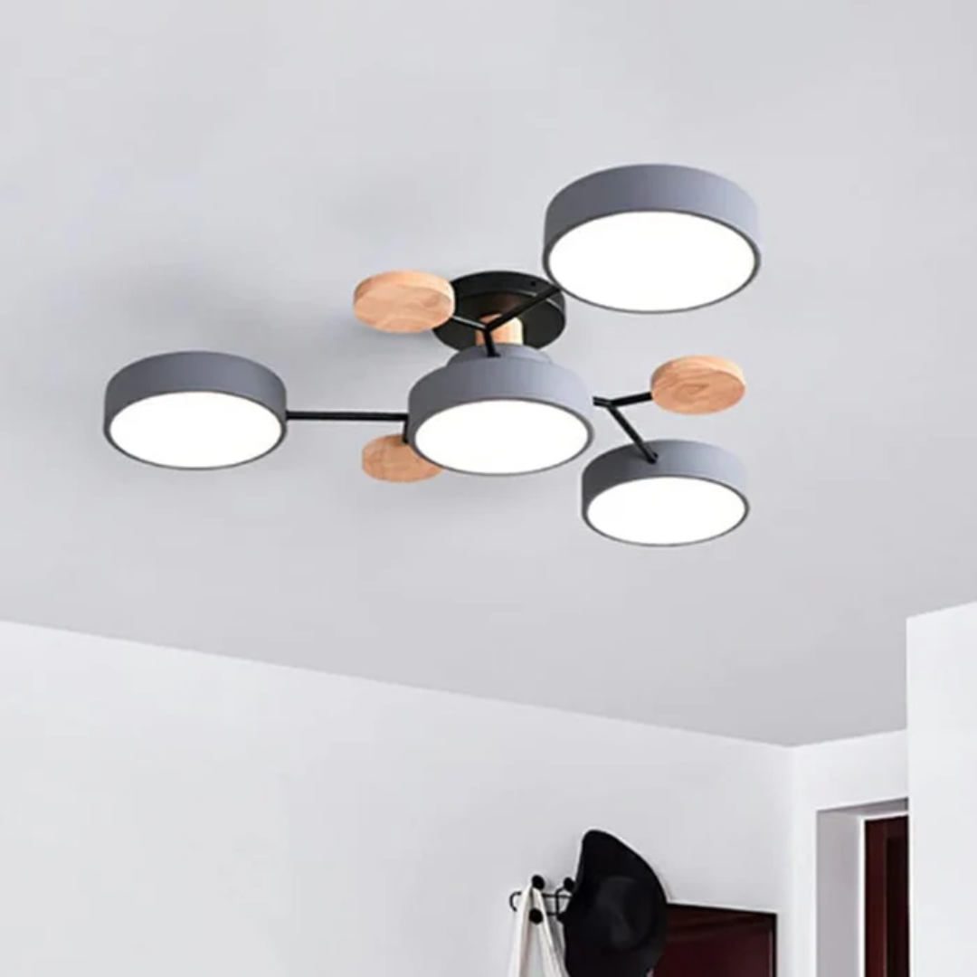 Ronde LED plafondlamp, voor verlichting Hout – Premium Kwaliteit