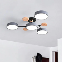 Ronde LED plafondlamp, voor verlichting Hout – Premium Kwaliteit