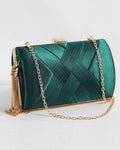 Bolso con borla para sujetar - Verde