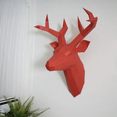 RegalRoe - Antilopenkop Decoratie - Rood - Home - Pantino