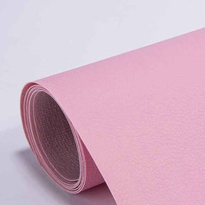 Zwarte zelfklevende leerlappen voor reparatie van bank, autostoelen, kleding - Set van 10x20cm
