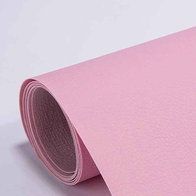 Zwarte zelfklevende leerlappen voor reparatie van bank, autostoelen, kleding - Set van 10x20cm