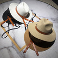 Sombrero de paja para el sol - Blanco