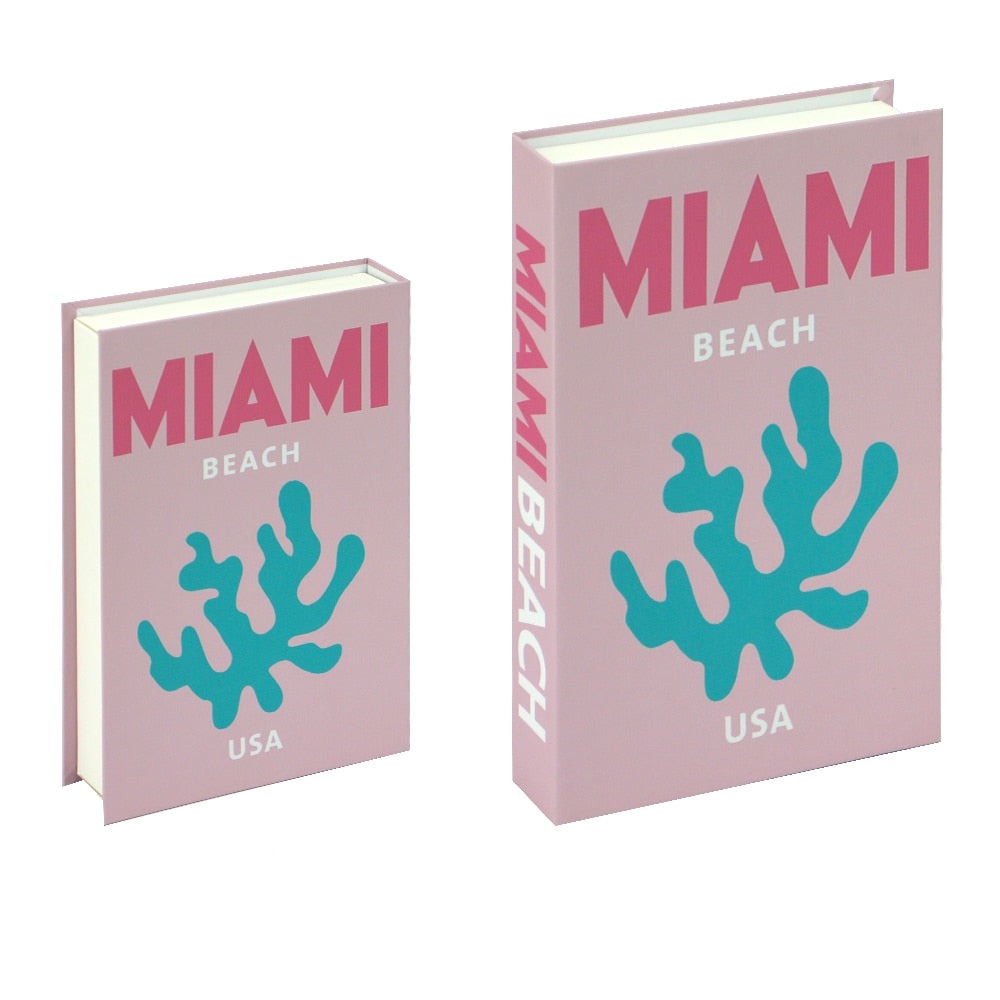 Decoratie Boeken | Fleur je woonkamer op met deze vrolijke deco - Miami Beach - Decor - Pantino