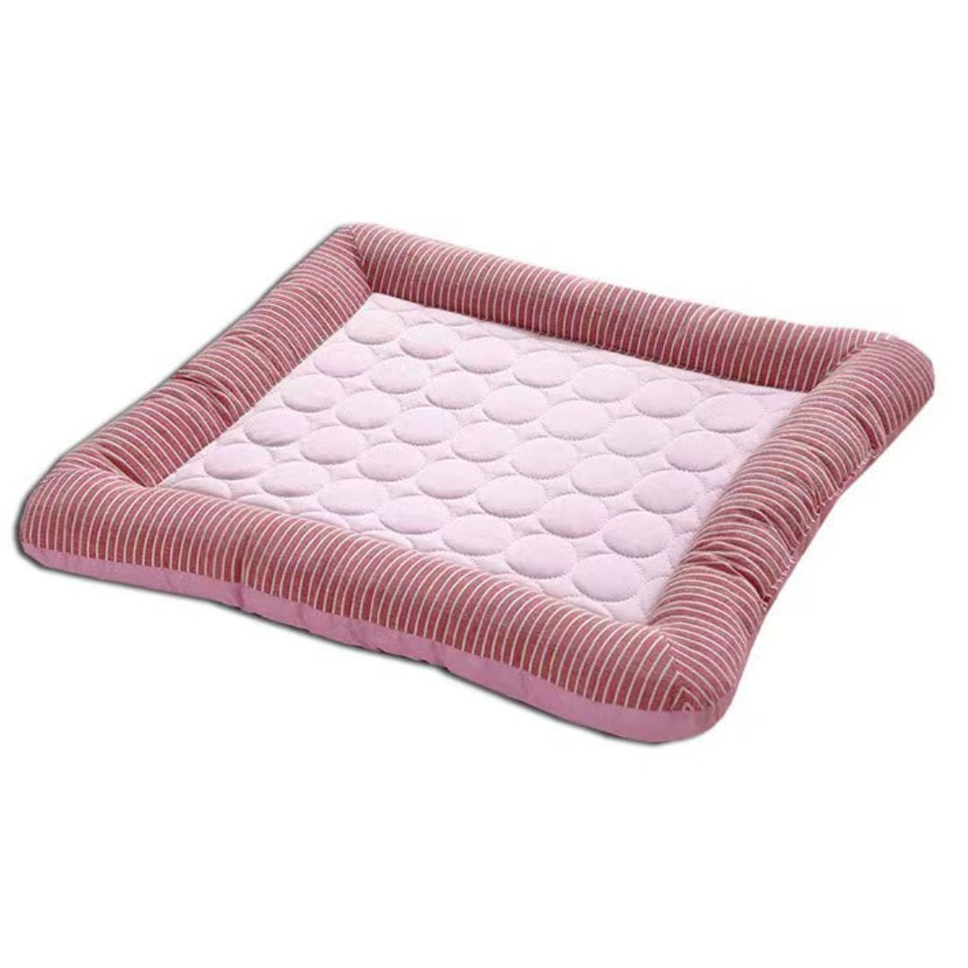 Baxter - huisdieren koelmat voor de zomer - Roze - Dog beds - Pantino