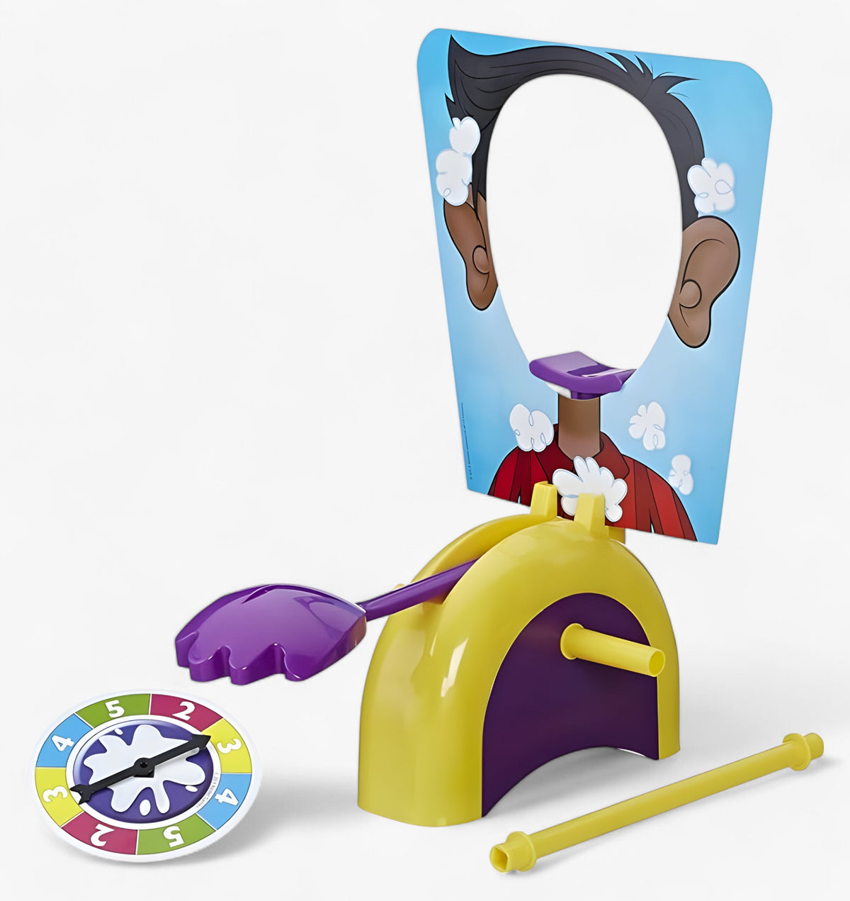 other : Crème | Hilarisch Taartgezicht Spel - Pret voor het hele gezin! in Geel van Pantinoshop