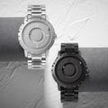 Orologio Nero - Cinturino in Acciaio - Il Più Unico di