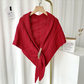 Fine Knitted Scarf™ | Driehoekige modesjaal voor vrouwen - - Accessoires - Pantino