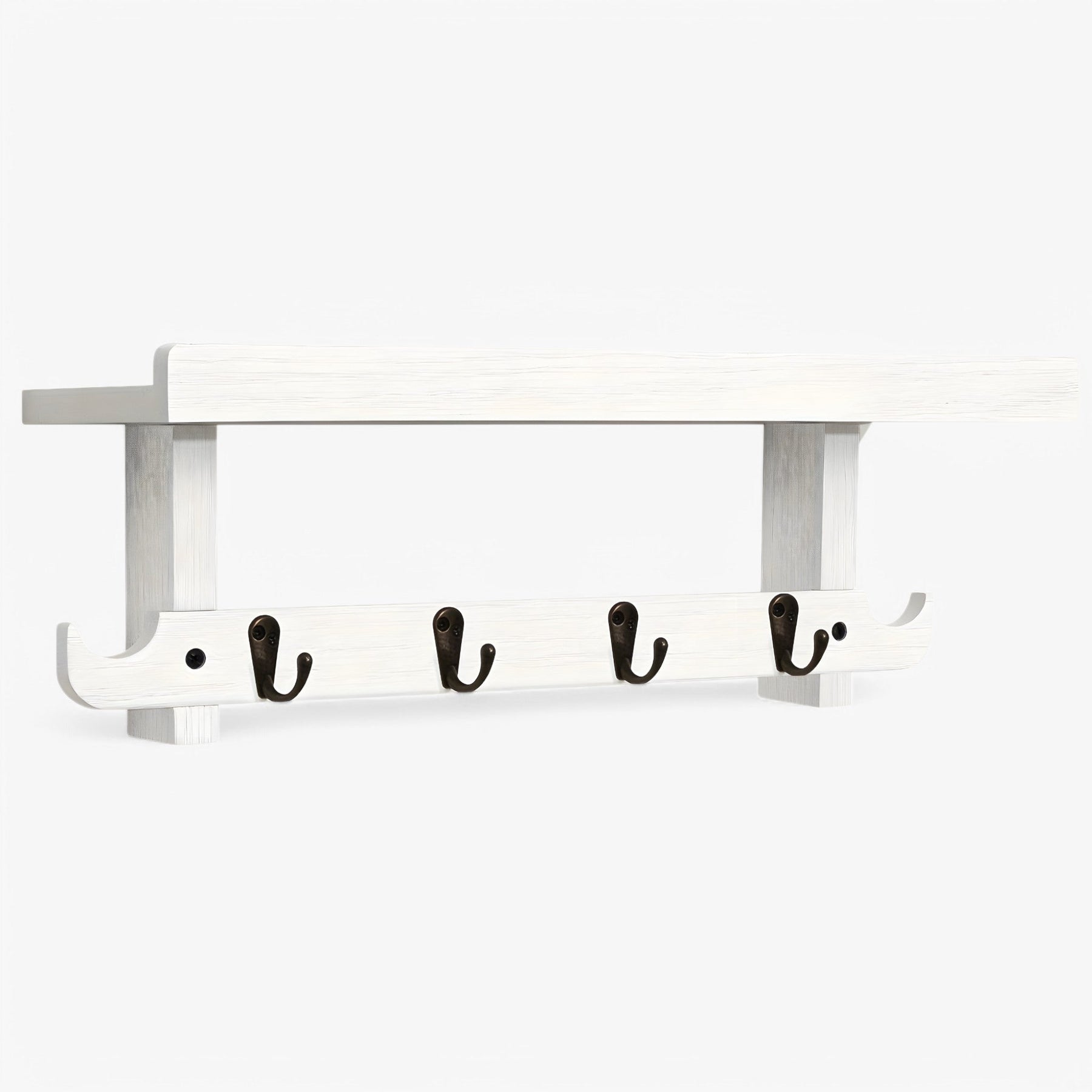home & garden : Benny | Wandrek met Kapstok in Wit van Pantinoshop