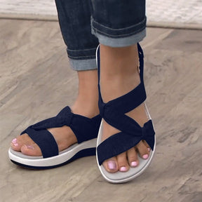 Tess | Casual Dames Sandalen - Chic Ontwerp voor een Verfijnde Alledaagse Stijl - Blauw - Tess | Casual Dames Sandalen - Chic Ontwerp voor een Verfijnde Alledaagse Stijl - € - Pantino