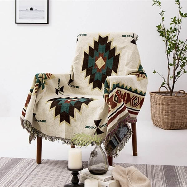 Comfy Naro™ | Geometrisch Azteken vloerkleed Scandinavian Blankets Pantino S (90 x 150cm)  