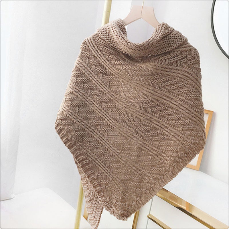 Fine Knitted Scarf™ | Driehoekige modesjaal voor vrouwen - - Accessoires - Pantino